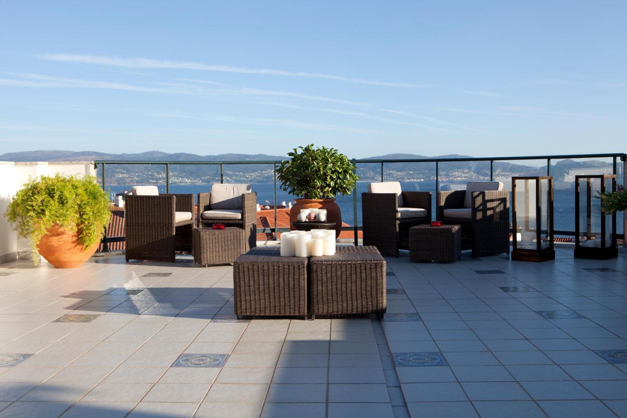 Hotel Carlos I Silgar Sanxenxo Exteriör bild