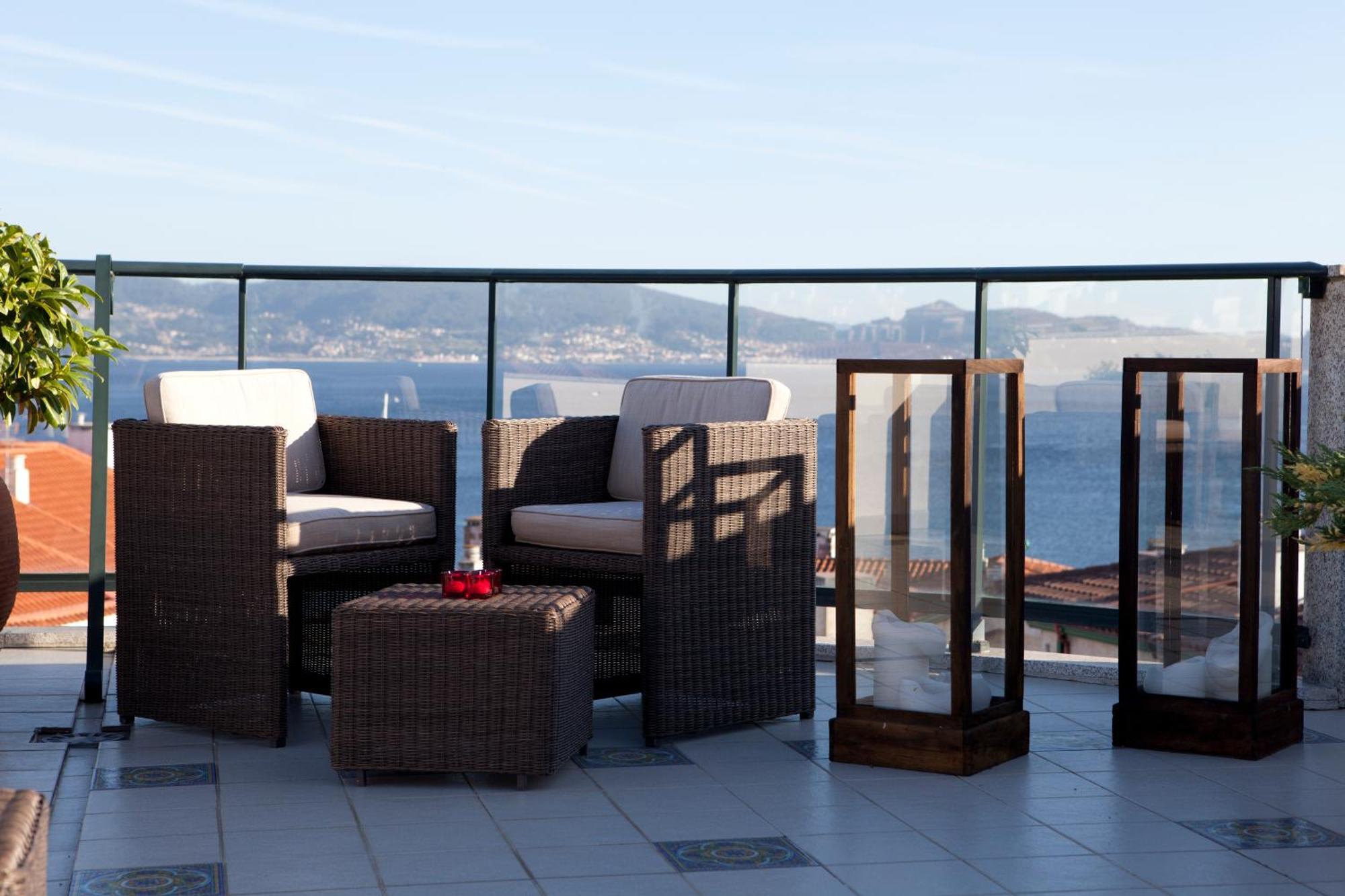 Hotel Carlos I Silgar Sanxenxo Exteriör bild